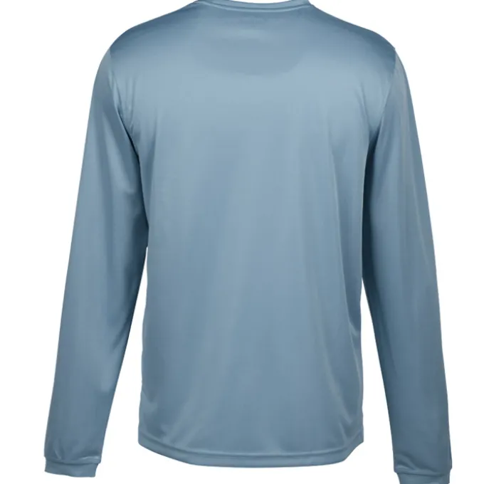Spin Dye Jersey LS Tee - Men's - Embroidered