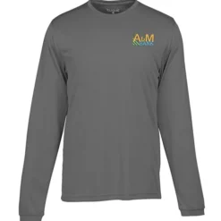 Spin Dye Jersey LS Tee - Men's - Embroidered
