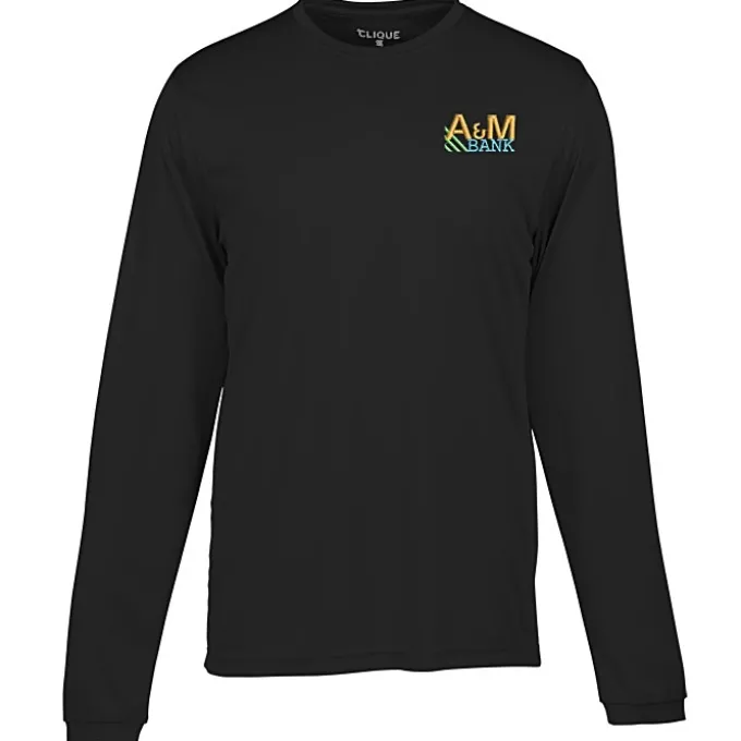 Spin Dye Jersey LS Tee - Men's - Embroidered