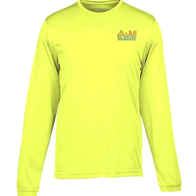 Spin Dye Jersey LS Tee - Men's - Embroidered