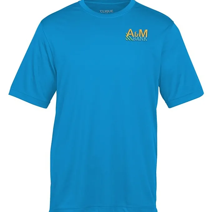 Spin Dye Jersey Tee - Men's - Embroidered