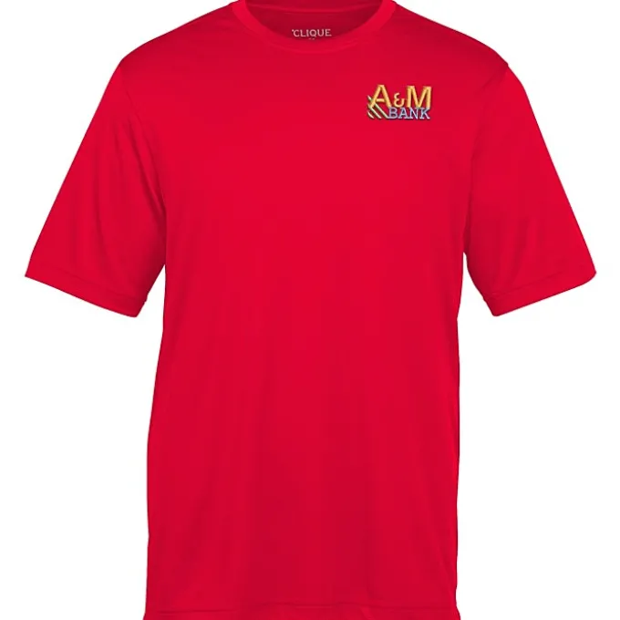 Spin Dye Jersey Tee - Men's - Embroidered