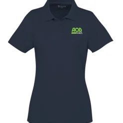 Spin Dye Pique Polo - Ladies' - Embroidered
