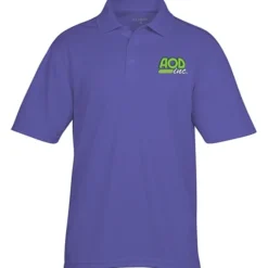 Spin Dye Pique Polo - Men's - Embroidered