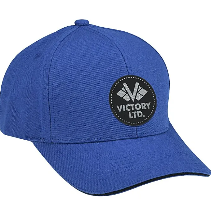 Split Peak Chino Twill Cap - Laser Engraved Patch