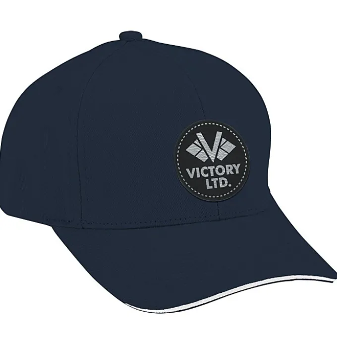 Split Peak Chino Twill Cap - Laser Engraved Patch