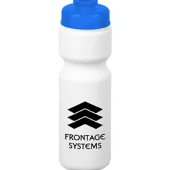 Sport Bottle with Flip Drink Lid - 28 oz - White