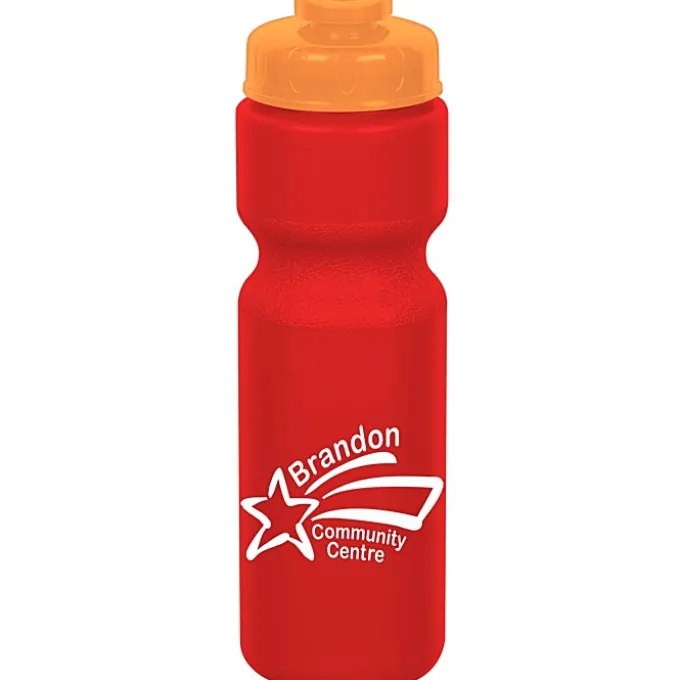 Sport Bottle with Flip Drink Lid - 28 oz - Colors