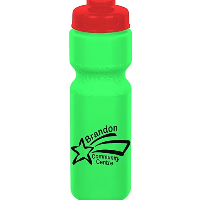 Sport Bottle with Flip Drink Lid - 28 oz - Colors