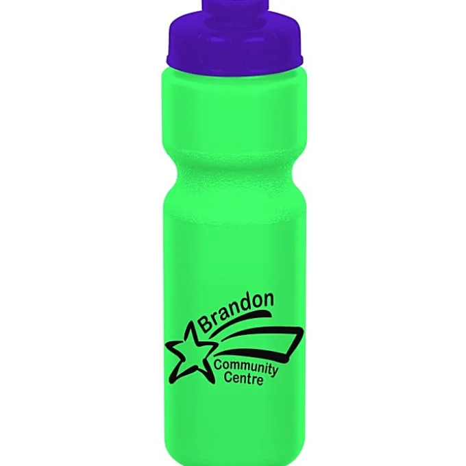 Sport Bottle with Flip Drink Lid - 28 oz - Colors