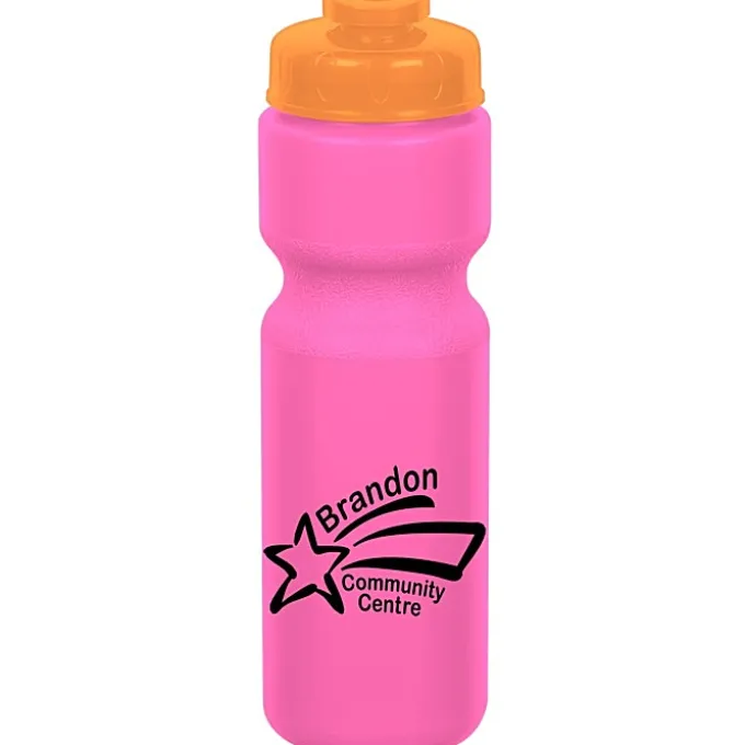 Sport Bottle with Flip Drink Lid - 28 oz - Colors