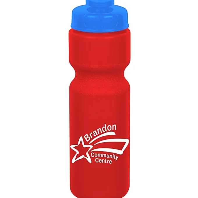 Sport Bottle with Flip Drink Lid - 28 oz - Colors