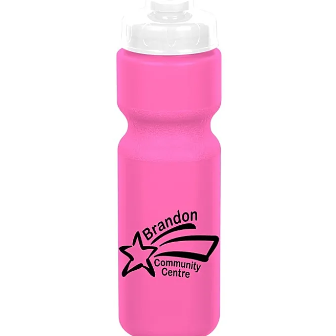 Sport Bottle with Flip Drink Lid - 28 oz - Colors