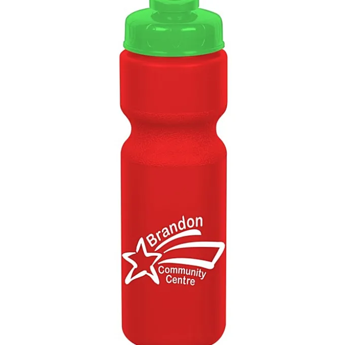 Sport Bottle with Flip Drink Lid - 28 oz - Colors