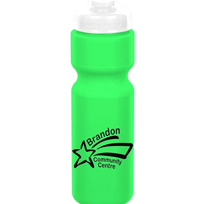 Sport Bottle with Flip Drink Lid - 28 oz - Colors