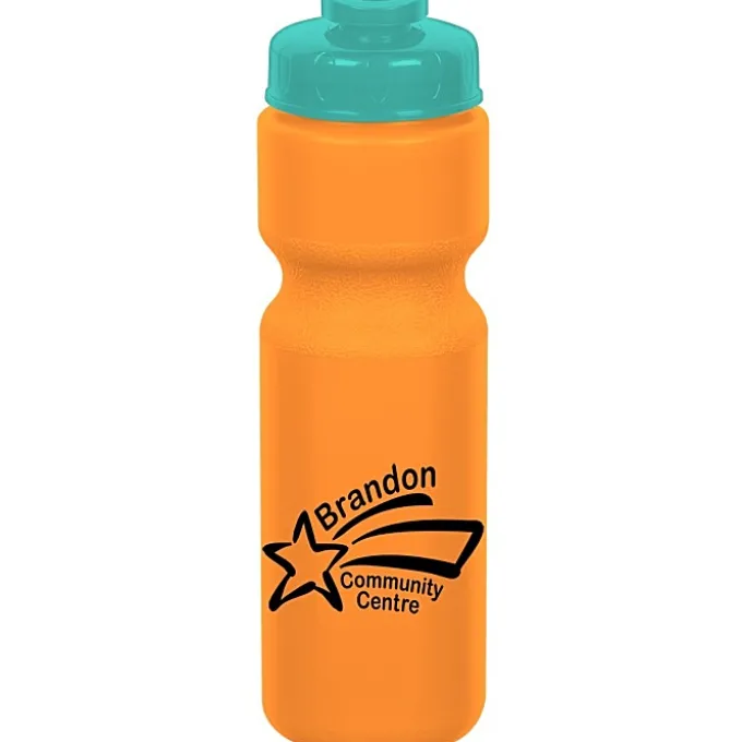 Sport Bottle with Flip Drink Lid - 28 oz - Colors