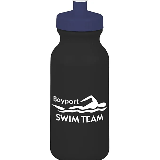 Sport Bottle with Push Pull Lid - 20 oz - Colors