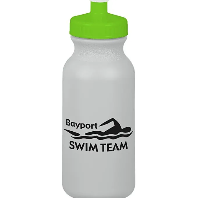 Sport Bottle with Push Pull Lid - 20 oz - Colors