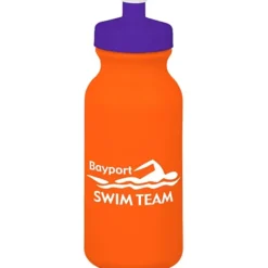Sport Bottle with Push Pull Lid - 20 oz - Colors