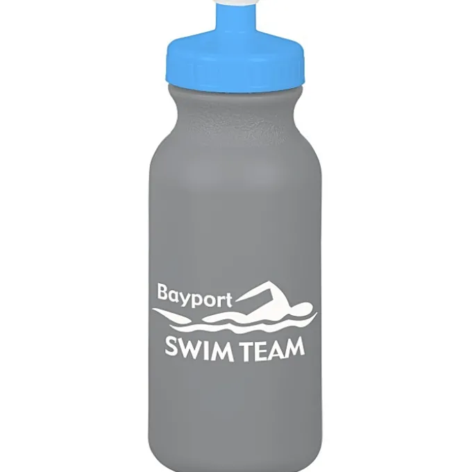 Sport Bottle with Push Pull Lid - 20 oz - Colors