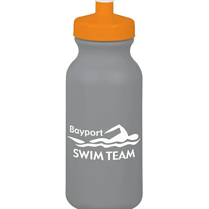 Sport Bottle with Push Pull Lid - 20 oz - Colors
