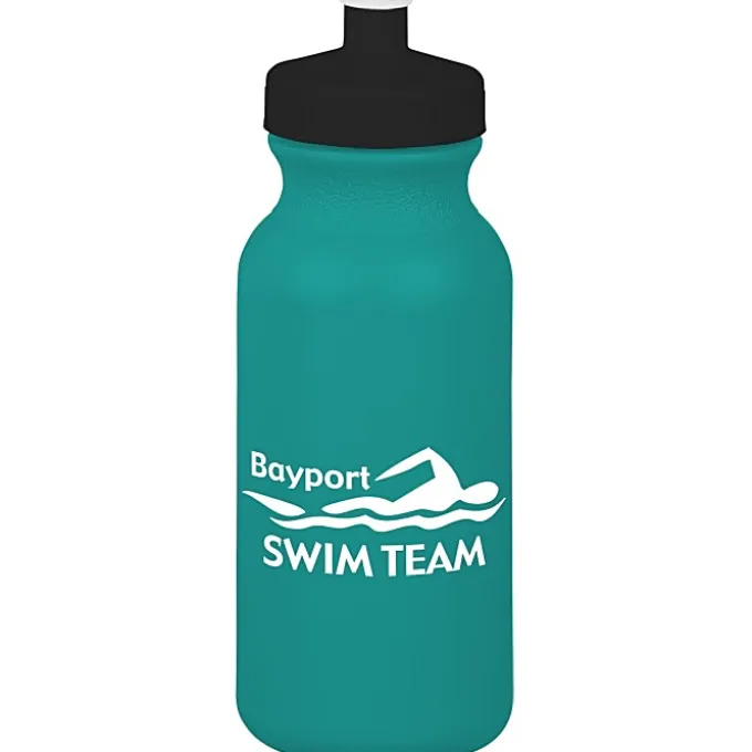 Sport Bottle with Push Pull Lid - 20 oz - Colors