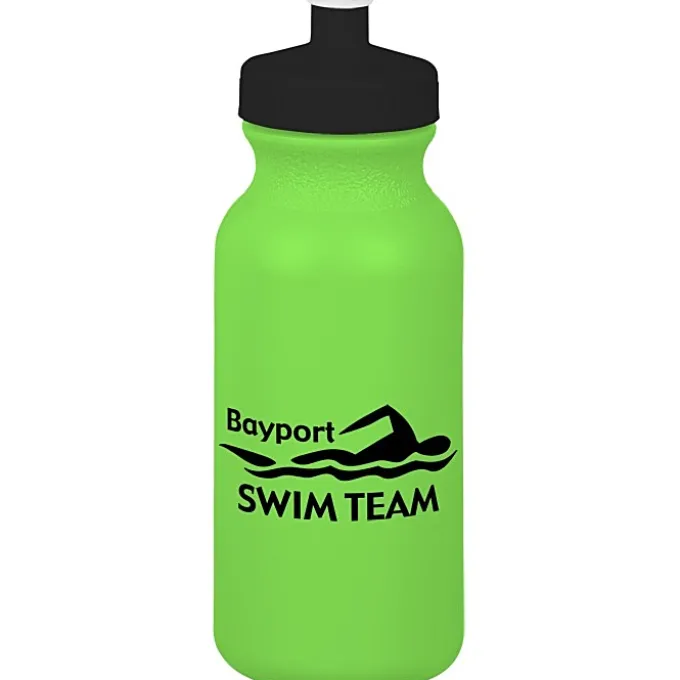 Sport Bottle with Push Pull Lid - 20 oz - Colors