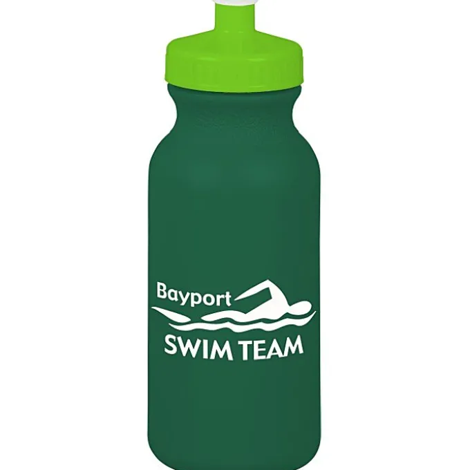 Sport Bottle with Push Pull Lid - 20 oz - Colors
