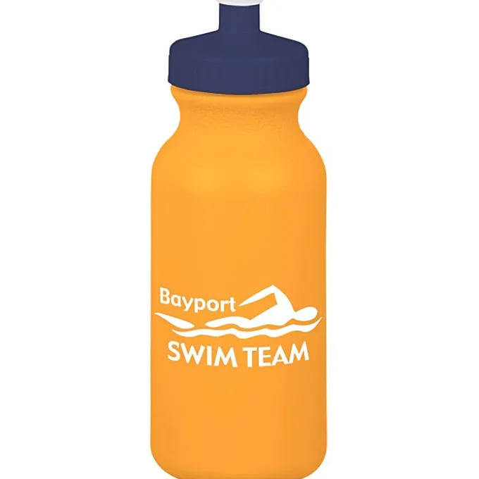 Sport Bottle with Push Pull Lid - 20 oz - Colors