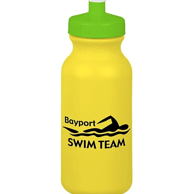 Sport Bottle with Push Pull Lid - 20 oz - Colors