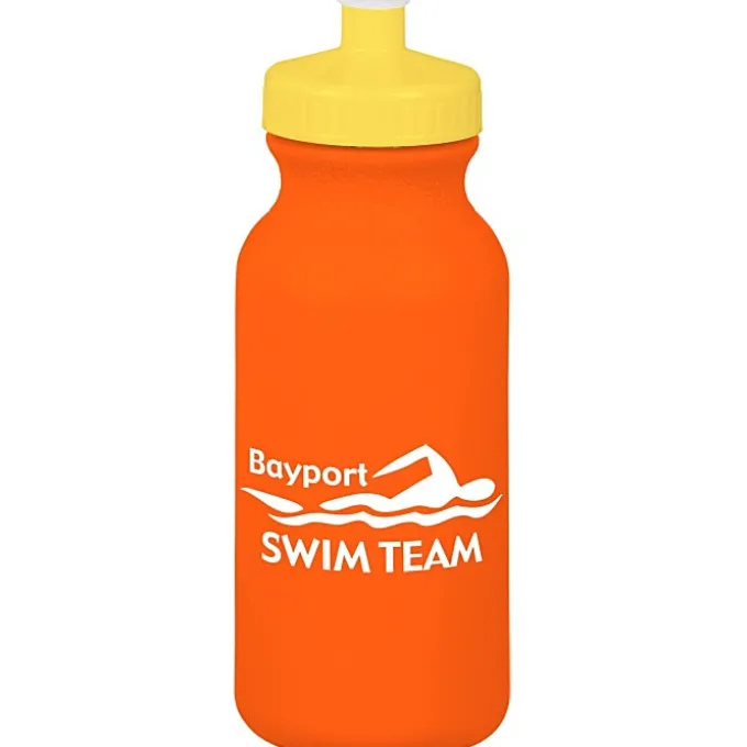 Sport Bottle with Push Pull Lid - 20 oz - Colors