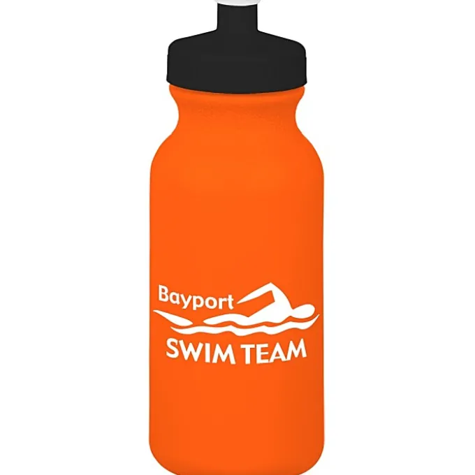 Sport Bottle with Push Pull Lid - 20 oz - Colors