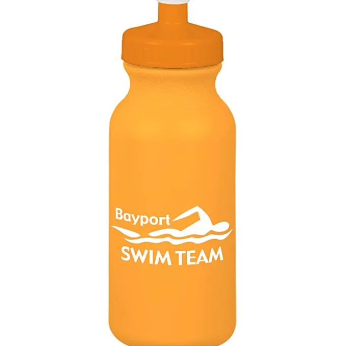 Sport Bottle with Push Pull Lid - 20 oz - Colors