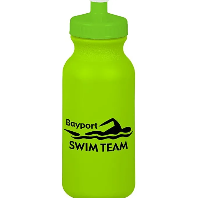 Sport Bottle with Push Pull Lid - 20 oz - Colors