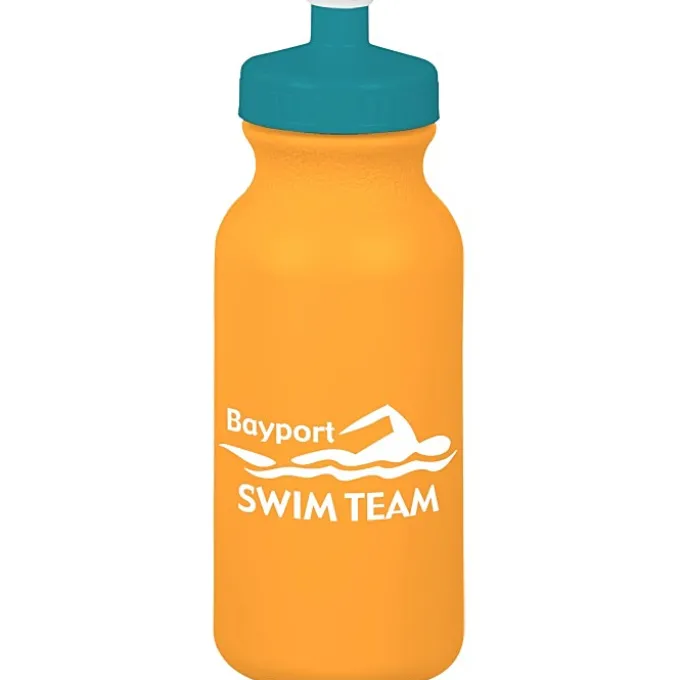 Sport Bottle with Push Pull Lid - 20 oz - Colors