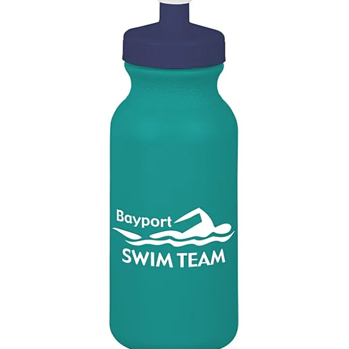 Sport Bottle with Push Pull Lid - 20 oz - Colors