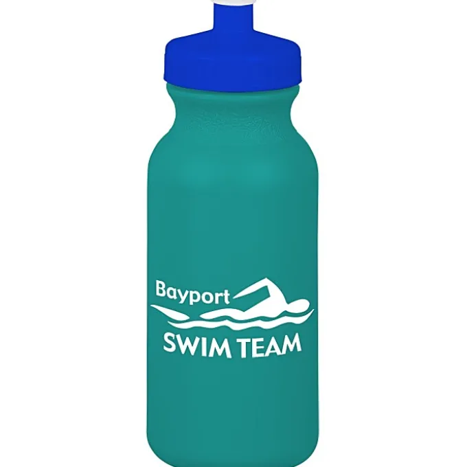 Sport Bottle with Push Pull Lid - 20 oz - Colors