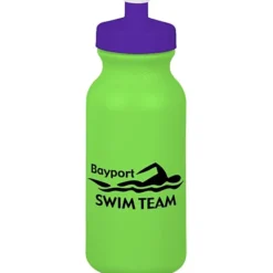 Sport Bottle with Push Pull Lid - 20 oz - Colors