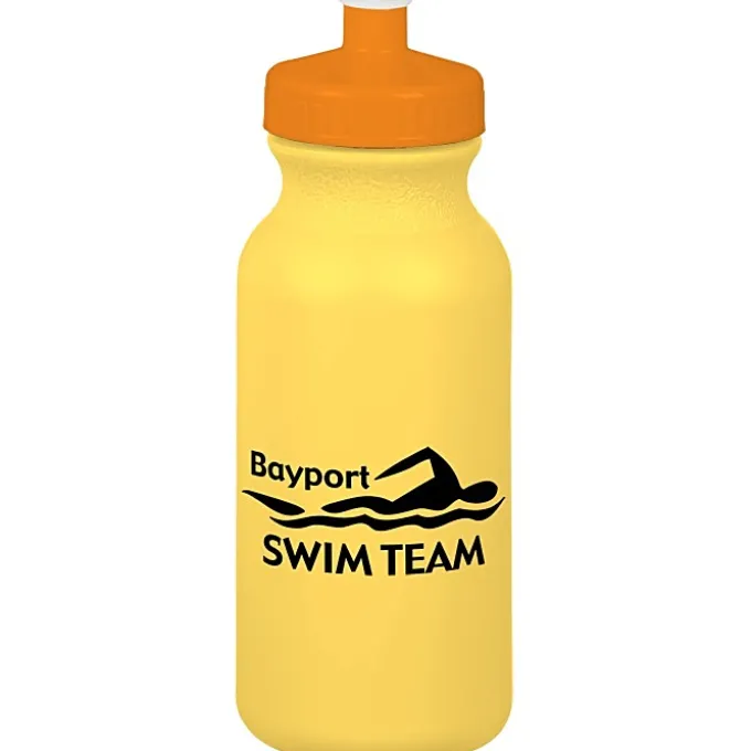 Sport Bottle with Push Pull Lid - 20 oz - Colors