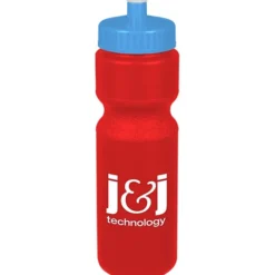Sport Bottle with Push Pull Lid - 28 oz - Colors