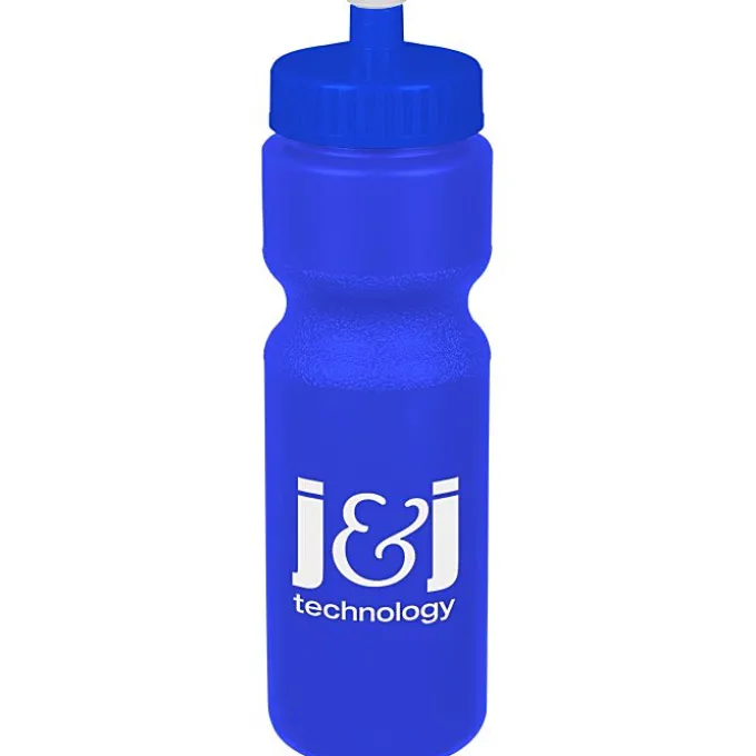 Sport Bottle with Push Pull Lid - 28 oz - Colors