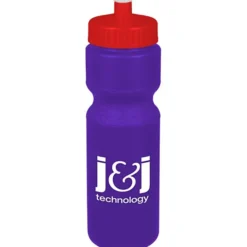 Sport Bottle with Push Pull Lid - 28 oz - Colors