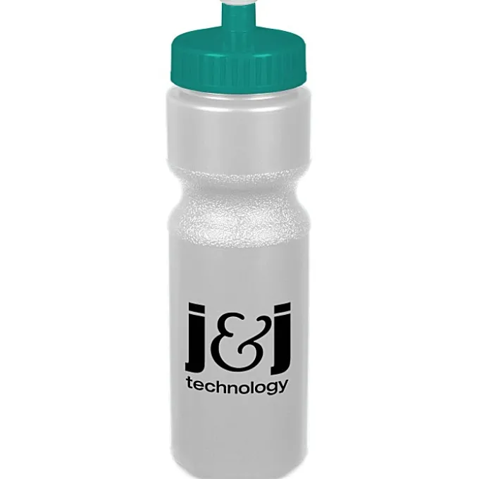 Sport Bottle with Push Pull Lid - 28 oz - Colors