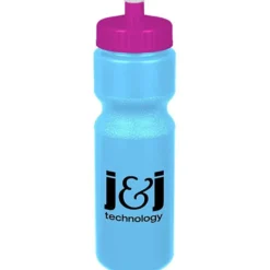 Sport Bottle with Push Pull Lid - 28 oz - Colors