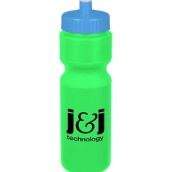 Sport Bottle with Push Pull Lid - 28 oz - Colors
