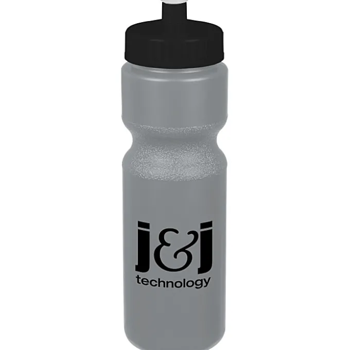 Sport Bottle with Push Pull Lid - 28 oz - Colors