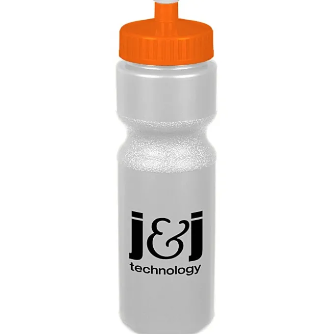 Sport Bottle with Push Pull Lid - 28 oz - Colors