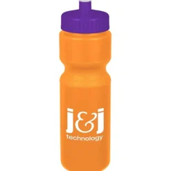 Sport Bottle with Push Pull Lid - 28 oz - Colors