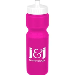 Sport Bottle with Push Pull Lid - 28 oz - Colors