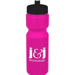 Sport Bottle with Push Pull Lid - 28 oz - Colors